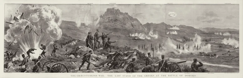 The Graeco-Turkish War, the Last Stand of the Greeks at the Battle of Domoko